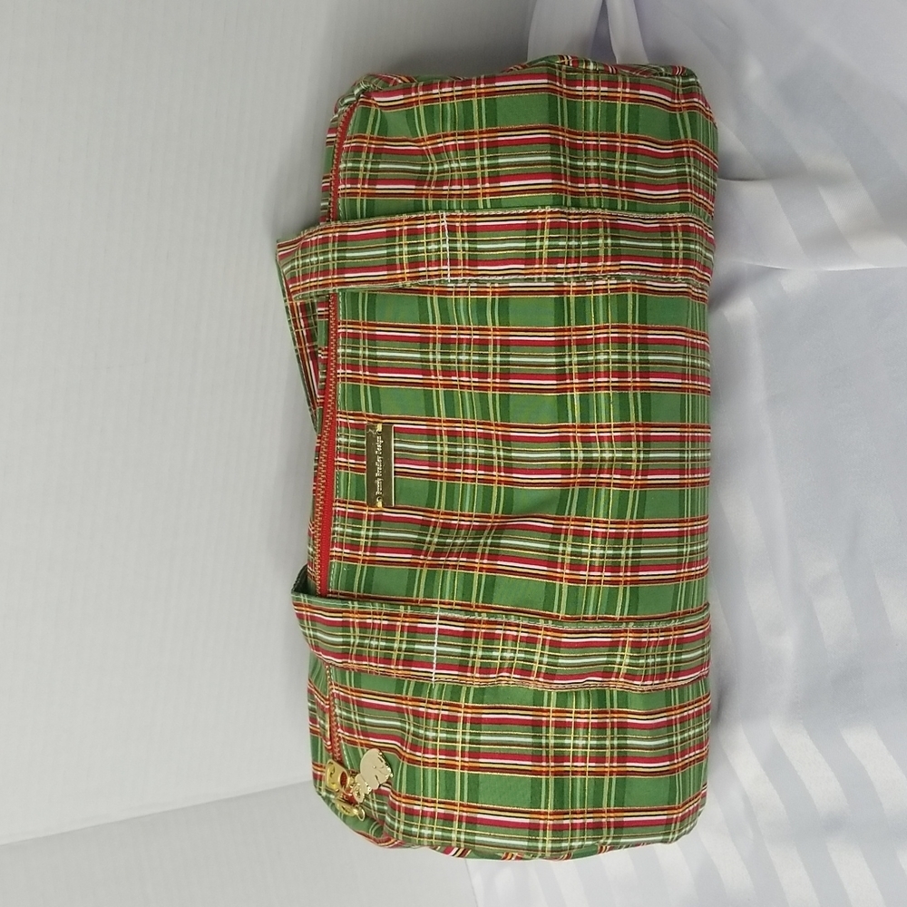 BUNNY BRADLEY BIRDIE BARREL BAG-SHERIDAN TARTAN DESIGN - Picture 1 of 8